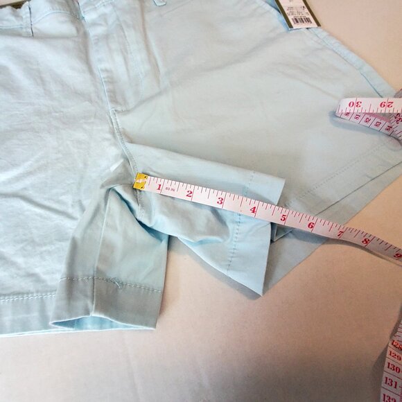 Goodfellow & Co Light Blue Every Wear Shorts Mens 5" Inseam Size 30 Cotton Blend - Picture 4 of 11